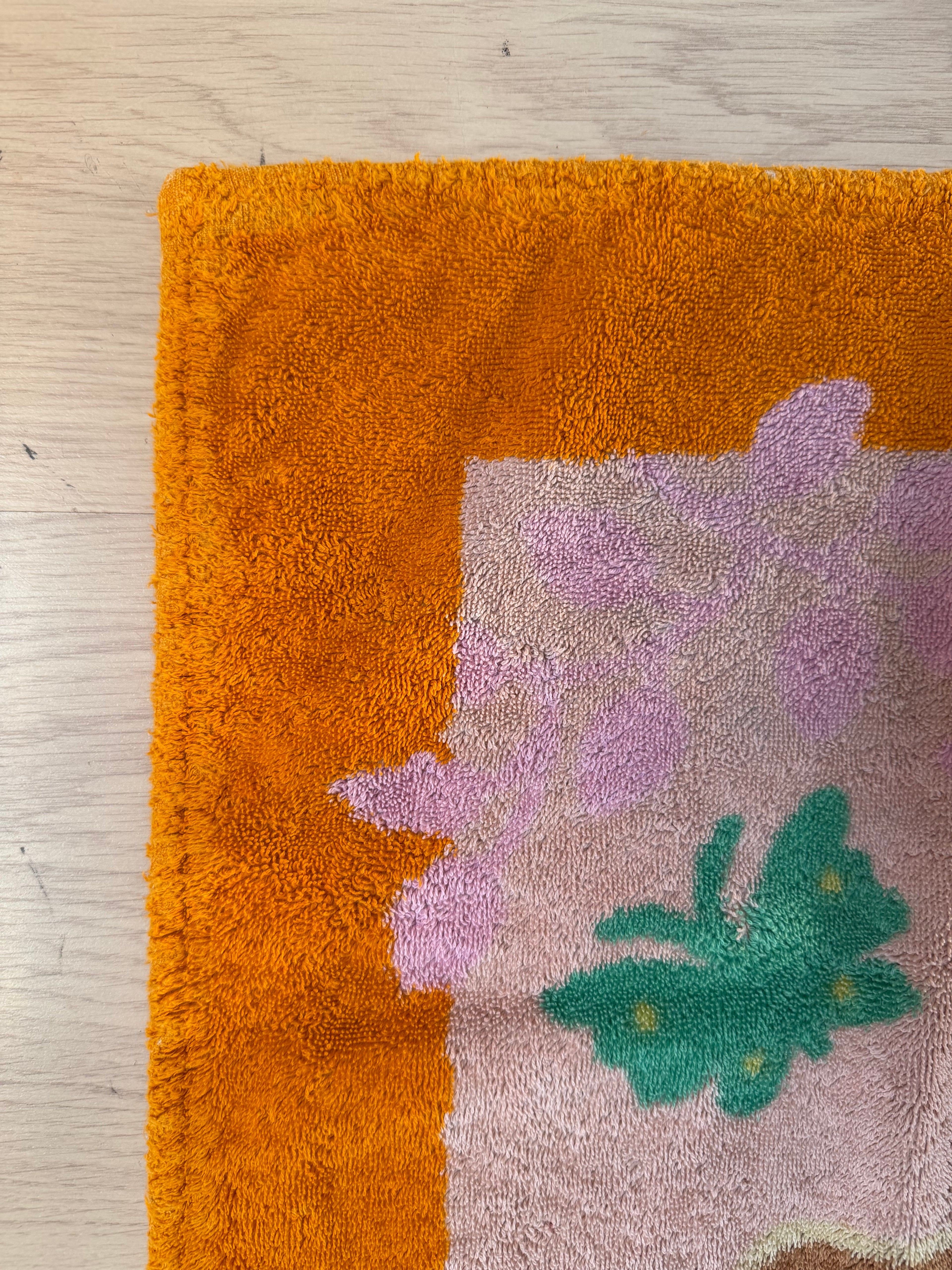 Vintage Hermès Paris Elephants Cotton Terry Towel – 60 × 90 cm – Made in France