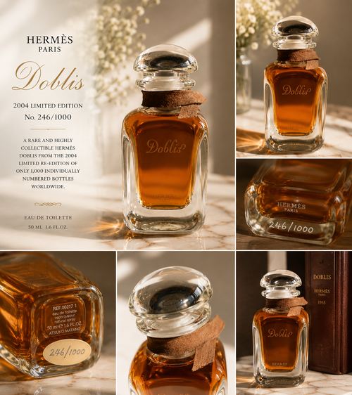Hermès Doblis 2004 Limited Edition – No. 246/1000 – 50 ml Rare Collector’s Perfume