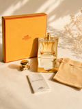 Vintage Hermès 24 Faubourg – Empty Bottle Deluxe Purse Collector Set