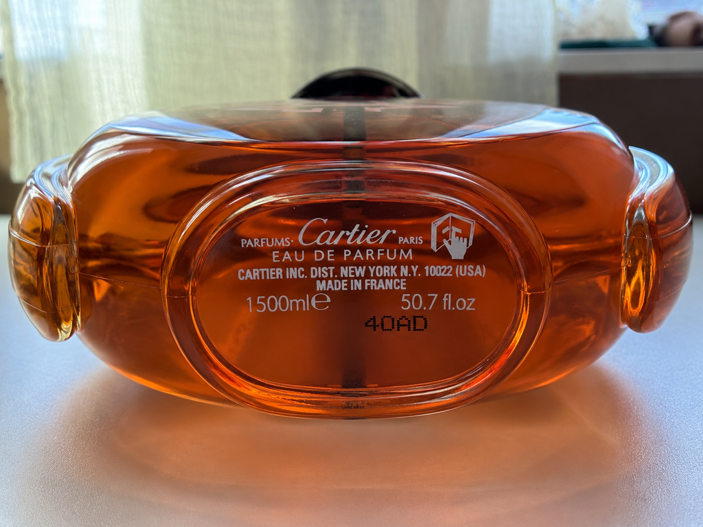 Rare Vintage Cartier Le Baiser du Dragon 1500ml Eau de Parfum XXL Boutique Display Bottle – Made in France