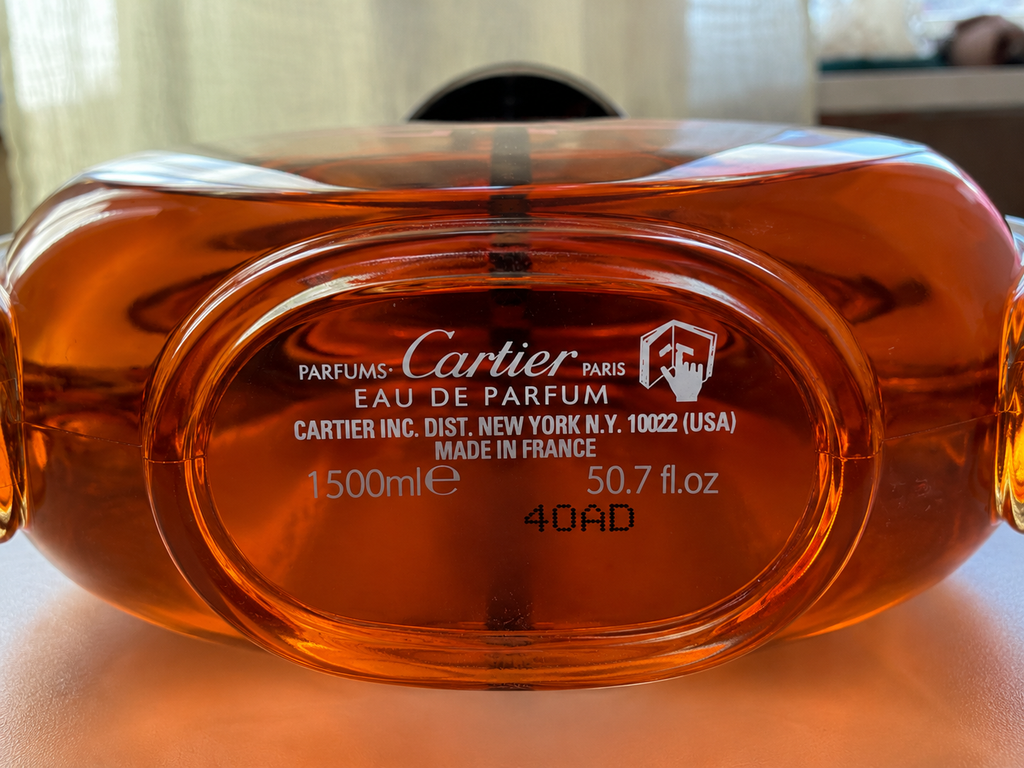 Rare Vintage Cartier Le Baiser du Dragon 1500ml Eau de Parfum XXL Boutique Display Bottle – Made in France