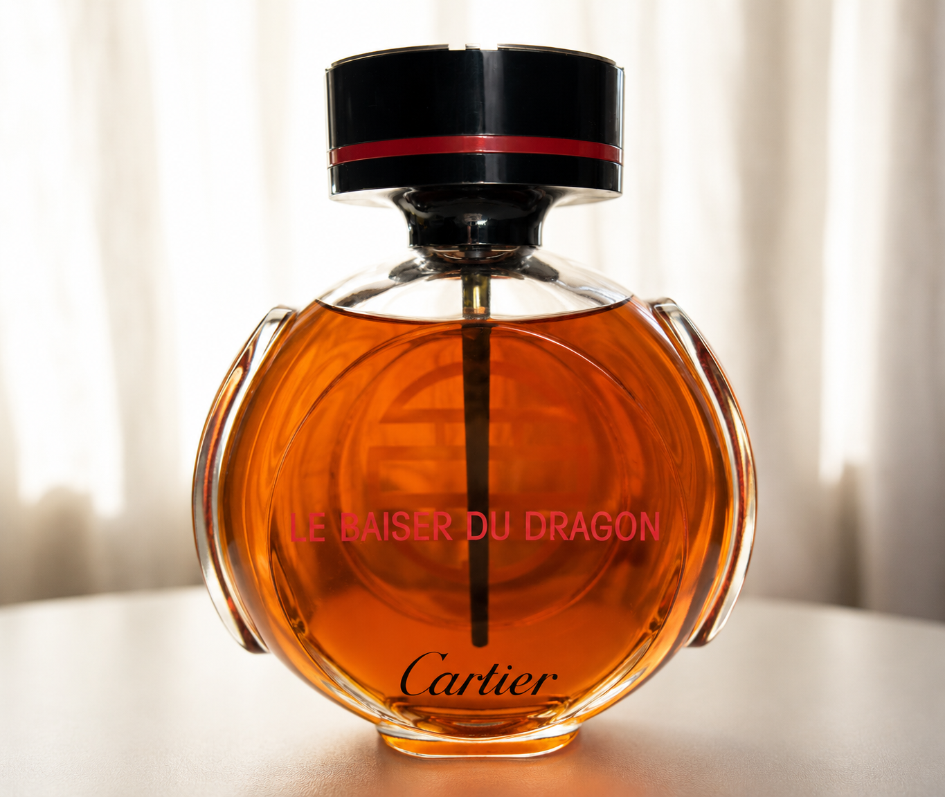 Rare Vintage Cartier Le Baiser du Dragon 1500ml Eau de Parfum XXL Boutique Display Bottle – Made in France