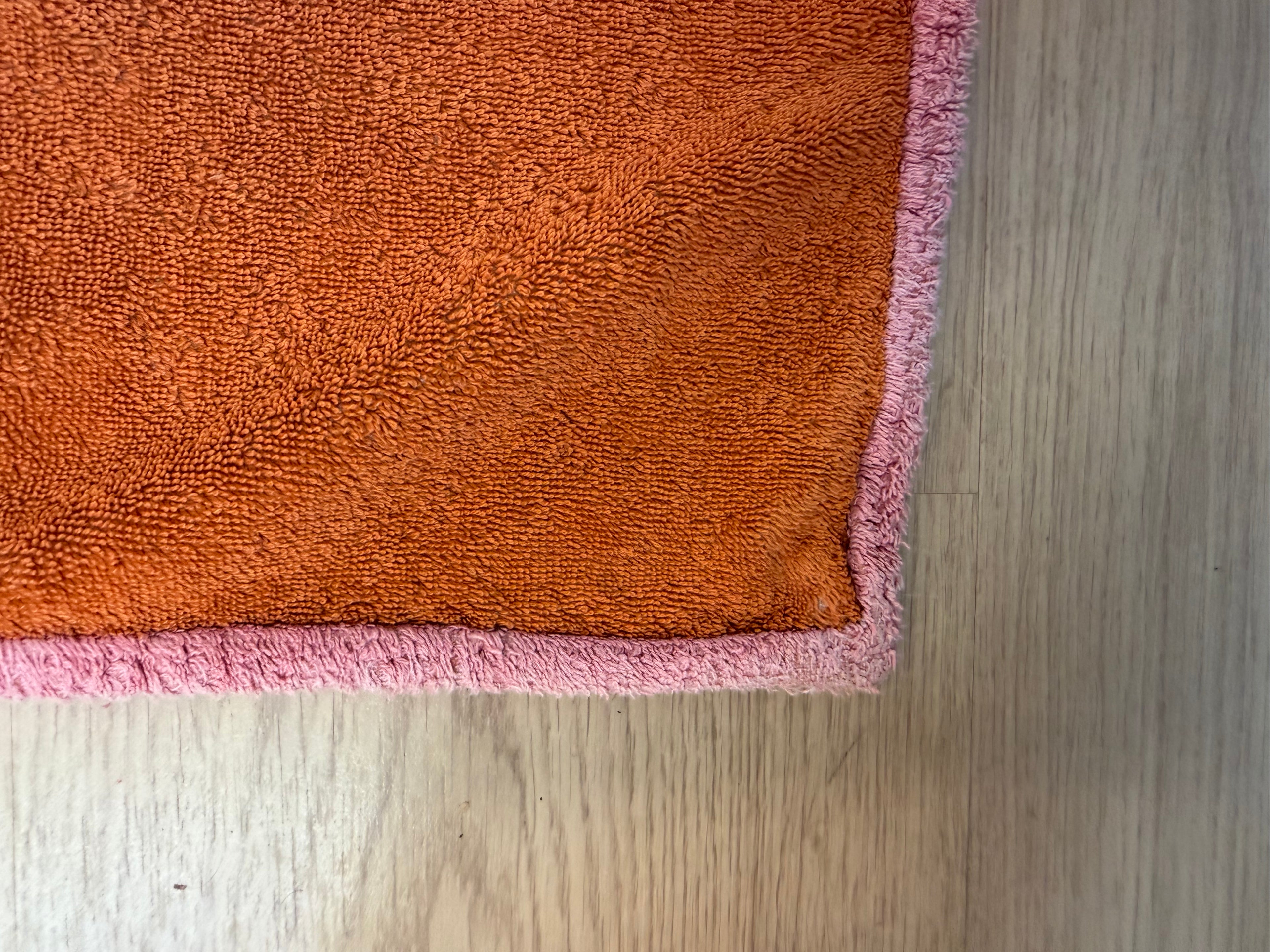 Vintage Hermès Paris Rhinoceros Cotton Terry Towel – 60 × 90 cm – Made in France