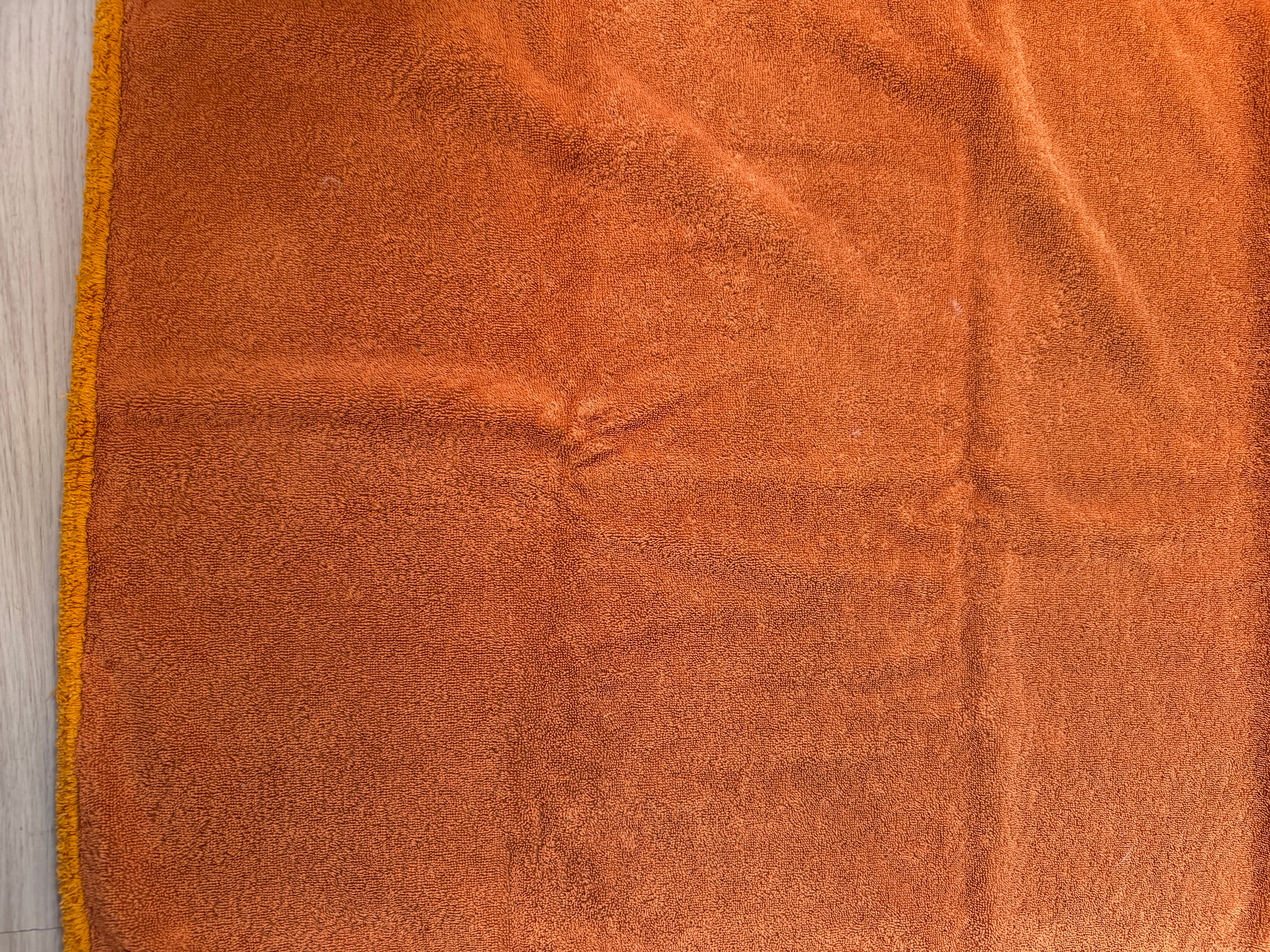 Vintage Hermès Paris Elephants Cotton Terry Towel – 60 × 90 cm – Made in France