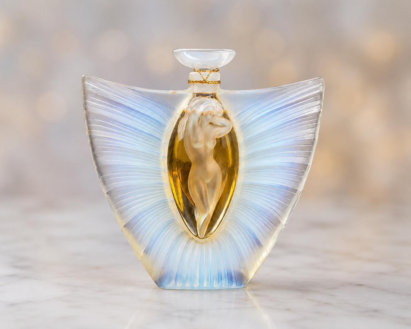 Lalique Sylphide Limited Edition Crystal Perfume Flacon – France – circa 2000