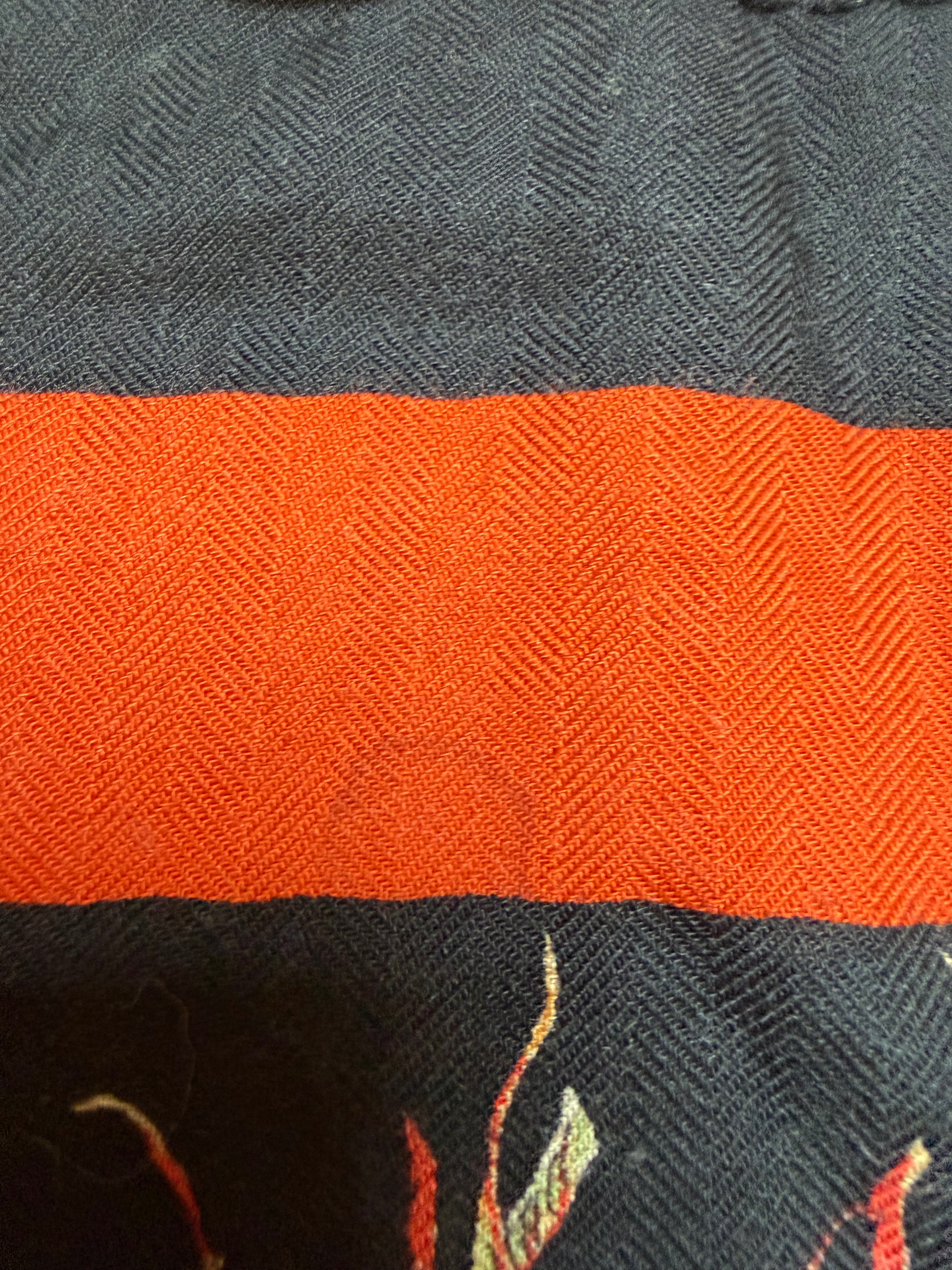 Hermès Les Danses des Indiens Cashmere Silk Shawl 140 – Kermit Oliver – Vintage