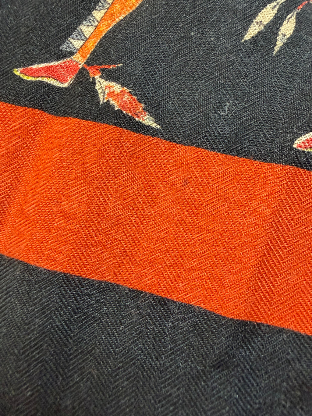 Hermès Les Danses des Indiens Cashmere Silk Shawl 140 – Kermit Oliver – Vintage