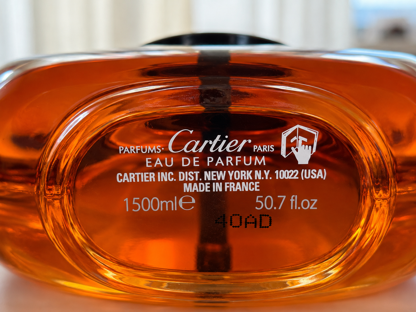 Rare Vintage Cartier Le Baiser du Dragon 1500ml Eau de Parfum XXL Boutique Display Bottle – Made in France