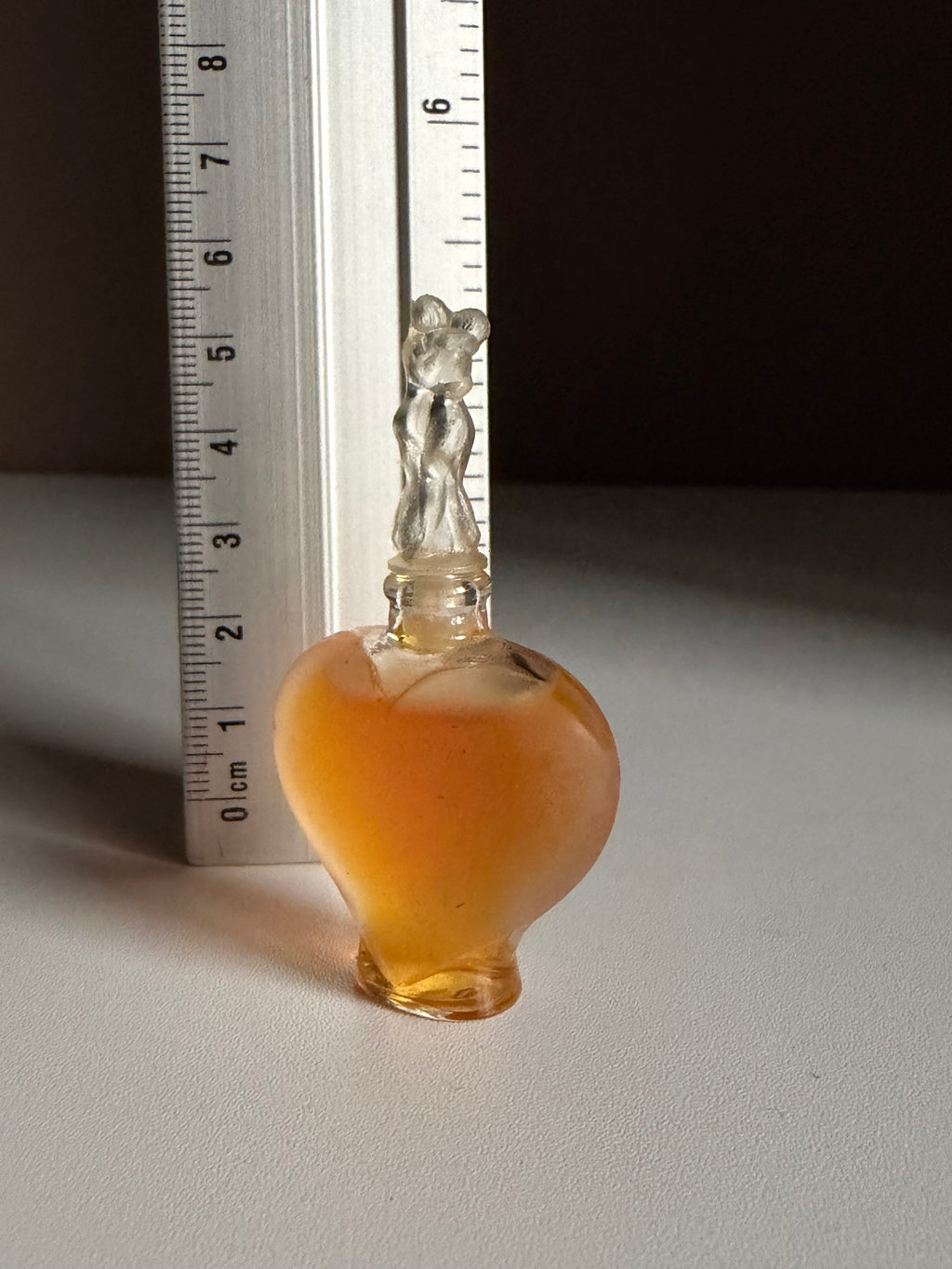 Lalique Amour Vintage Parfum Miniatuur – 4,5 ml – Heart Shaped Bottle