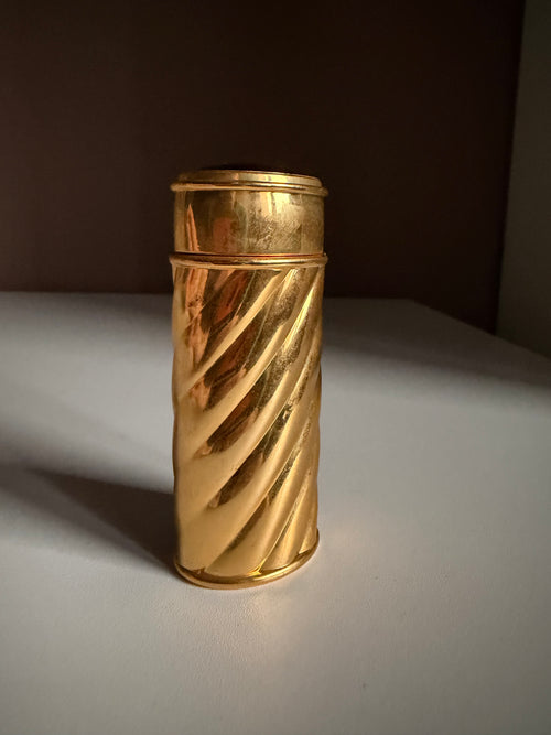 Boucheron Paris Vintage Gold-Tone Perfume Atomizer – Blue Cabochon