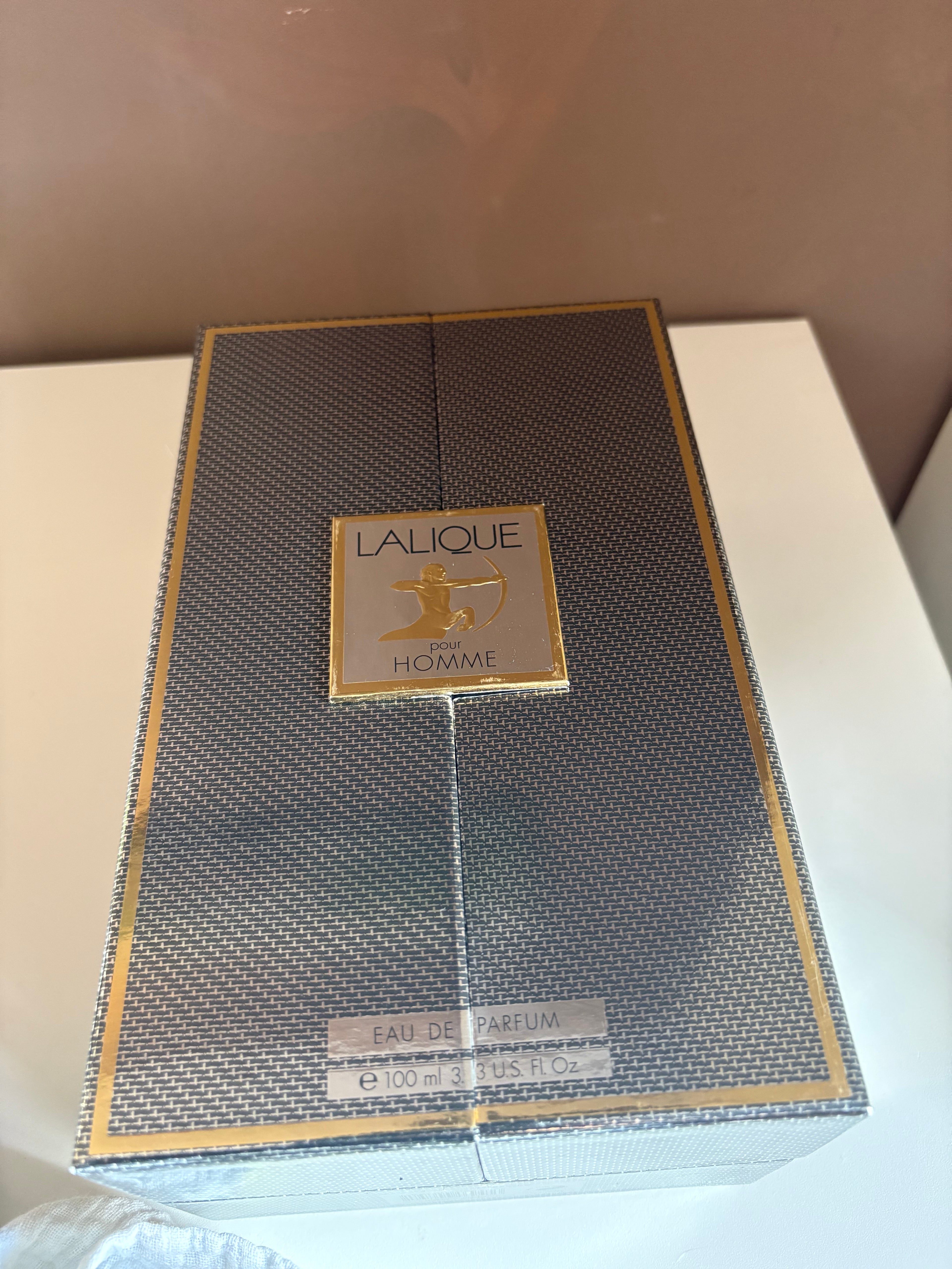 Lalique pour Homme Mascotte Sagittaire Limited Edition Crystal Perfume Flacon – 1999