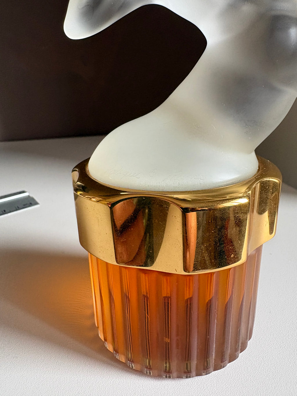 Lalique pour Homme Mascotte Sagittaire Limited Edition Crystal Perfume Flacon – 1999
