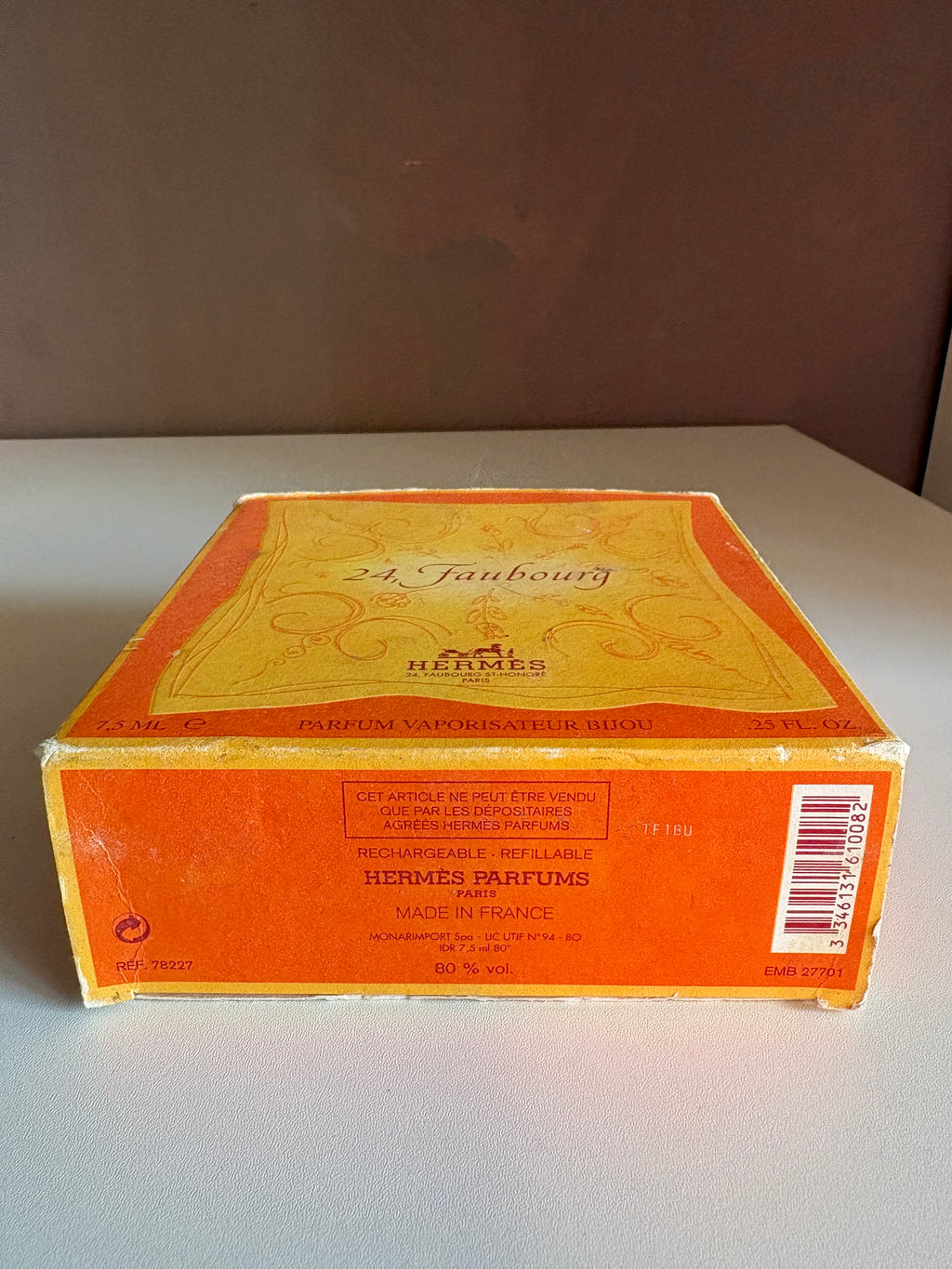 Vintage Hermès 24 Faubourg Parfum 15ml – Deluxe Purse Collector Set