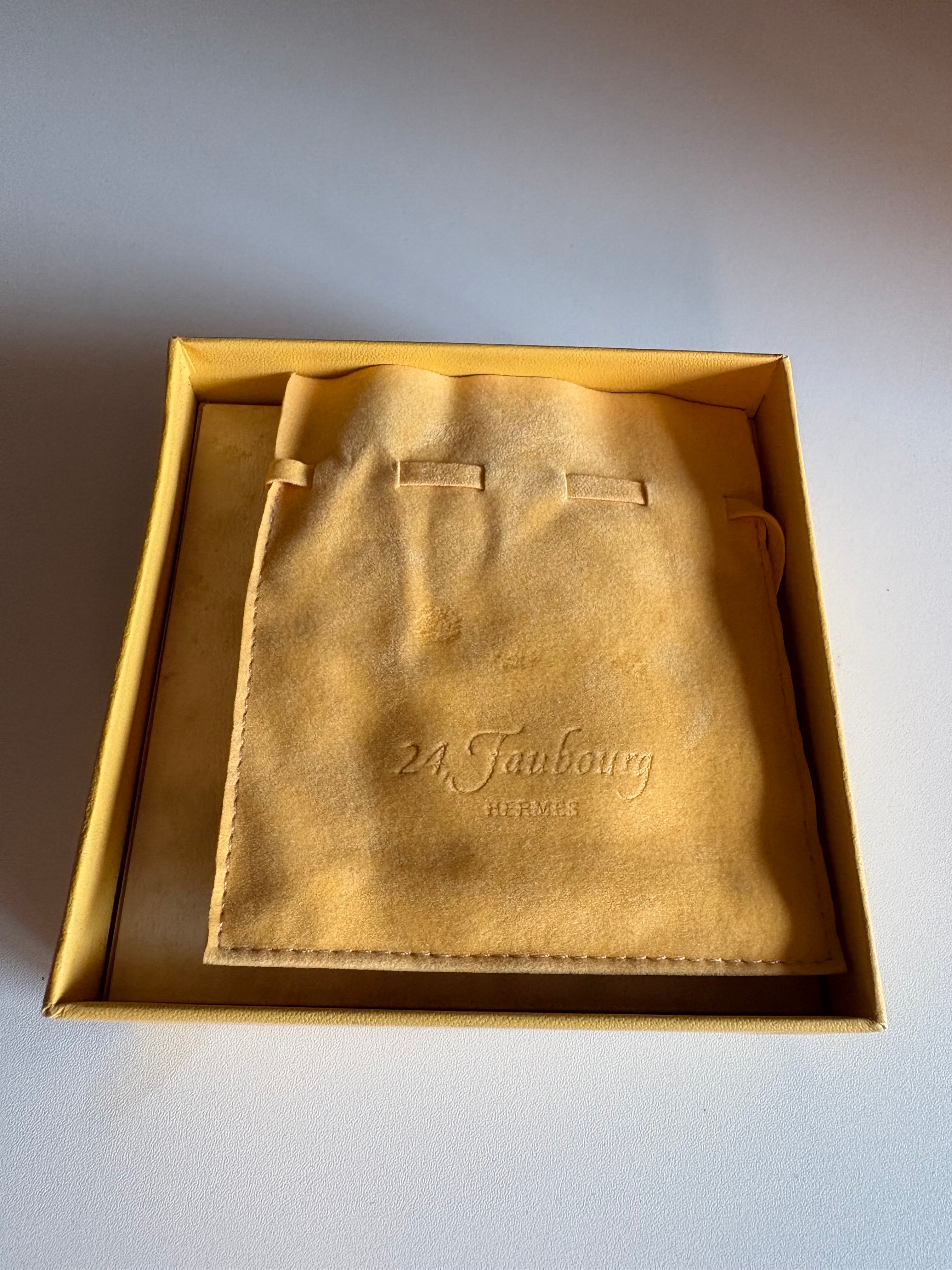Vintage Hermès 24 Faubourg – Empty Bottle Deluxe Purse Collector Set
