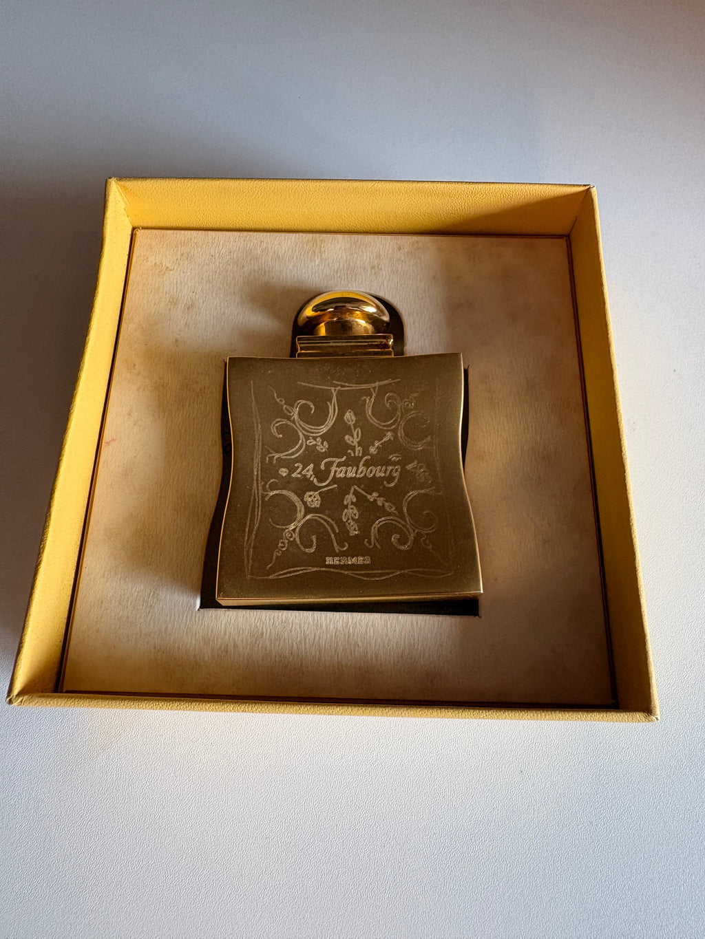 Vintage Hermès 24 Faubourg – Empty Bottle Deluxe Purse Collector Set