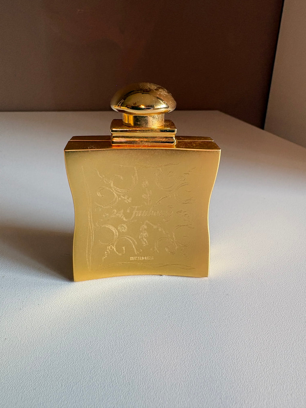 Vintage Hermès 24 Faubourg – Empty Bottle Deluxe Purse Collector Set