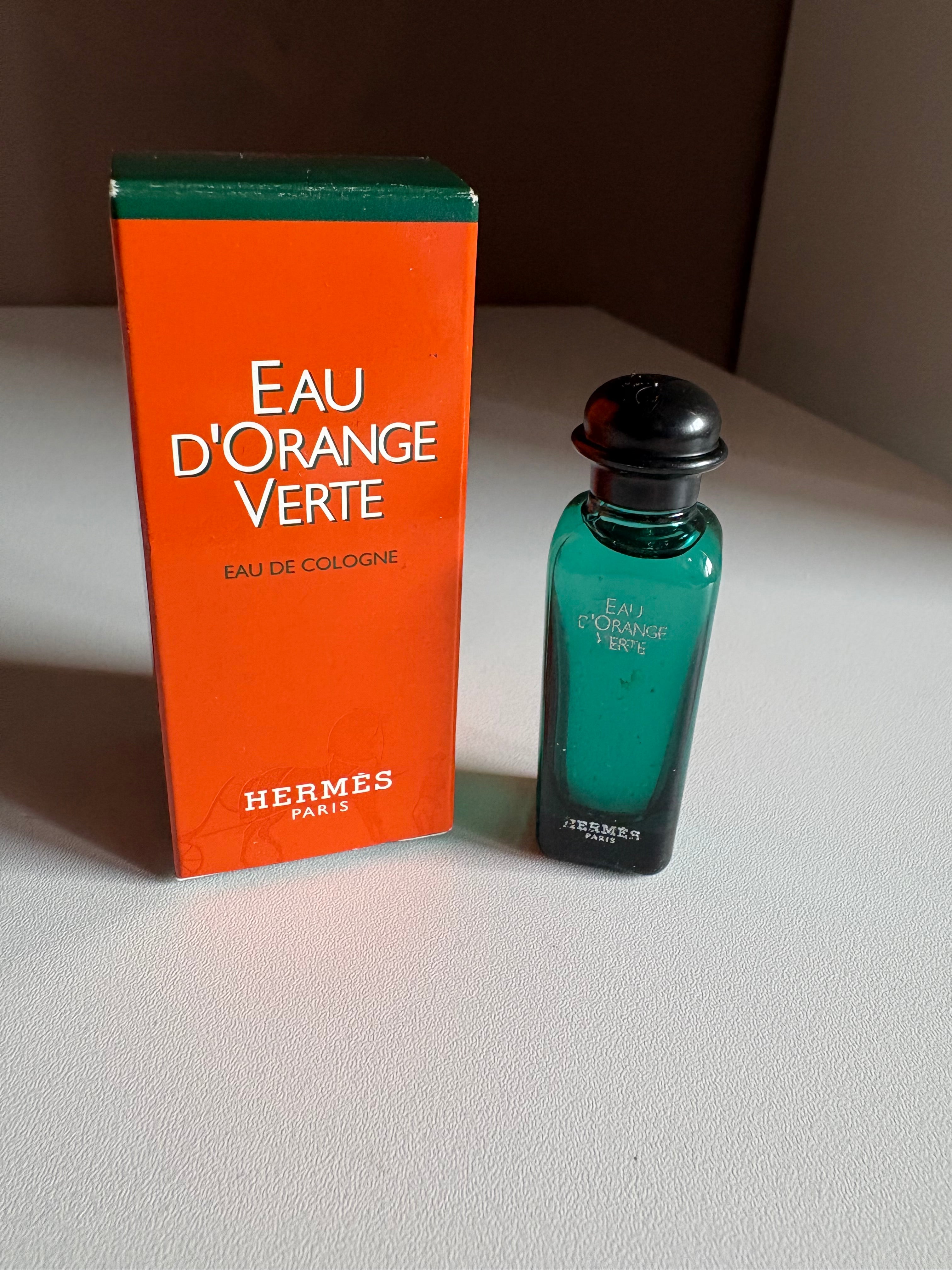 Vintage Hermès Eau d’Orange Verte 7.5ml – “Not for Sale” Boxed Sample