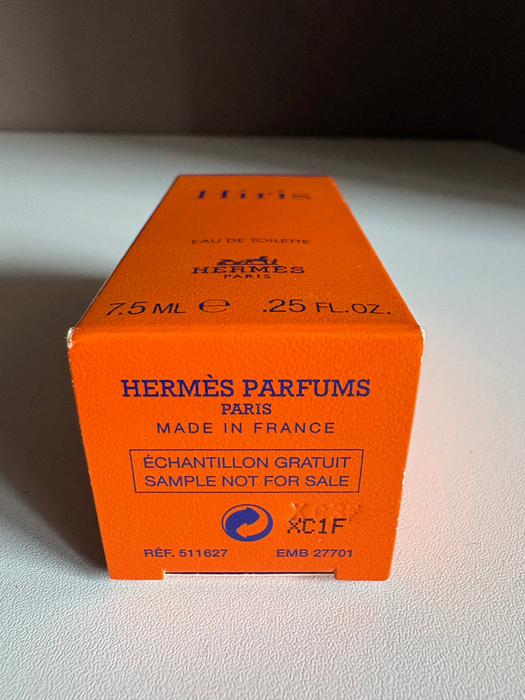 Vintage Hermès Hiris 7.5ml Eau de Toilette – “Not for Sale” Boxed Sample