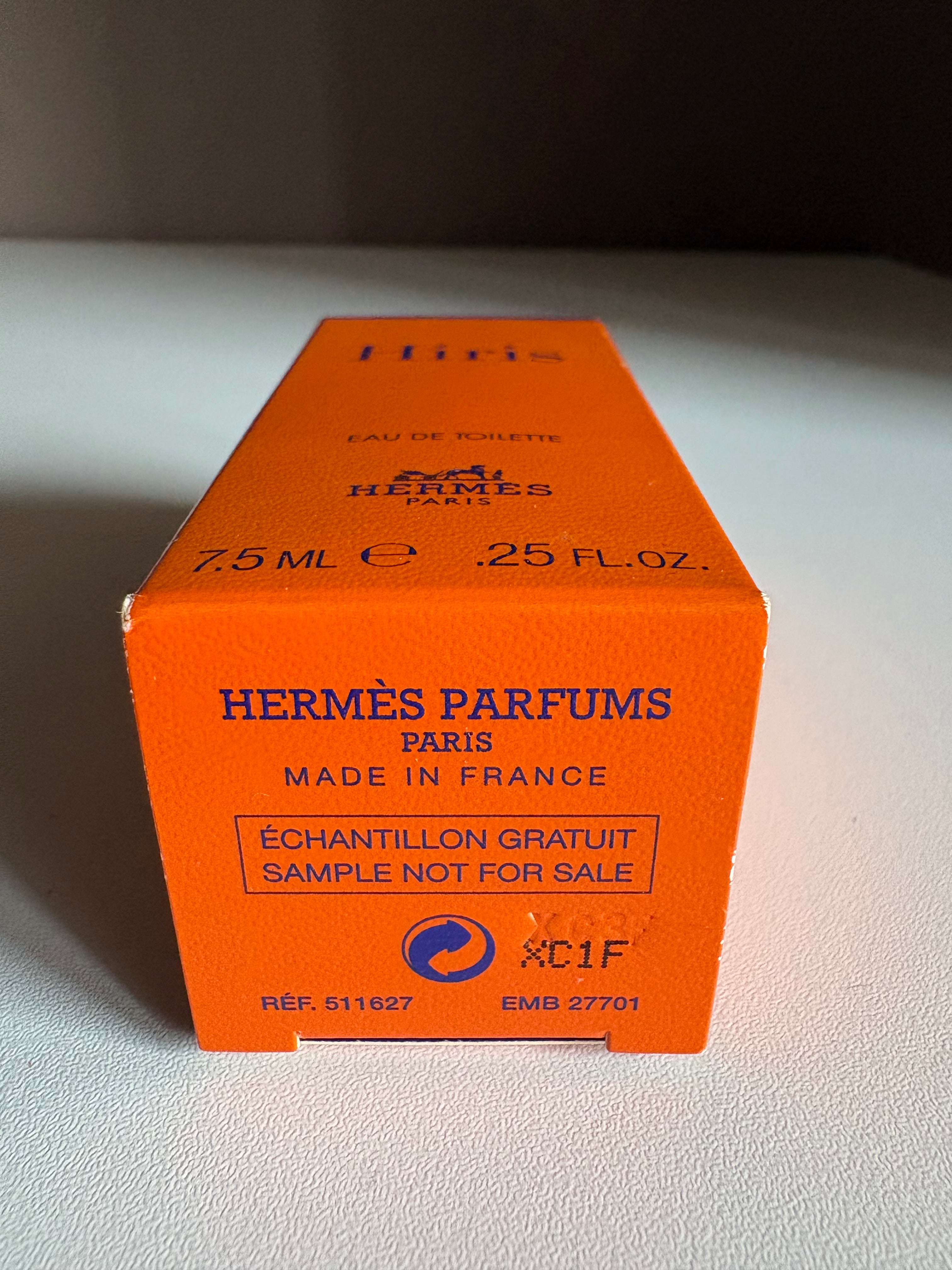 Vintage Hermès Hiris 7.5ml Eau de Toilette – “Not for Sale” Boxed Sample