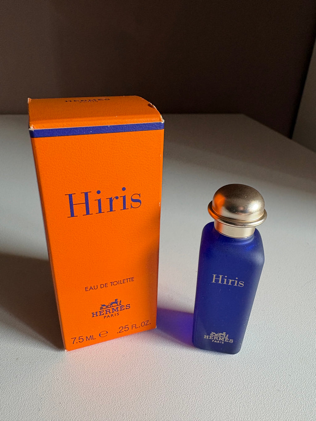 Vintage Hermès Hiris 7.5ml Eau de Toilette – “Not for Sale” Boxed Sample