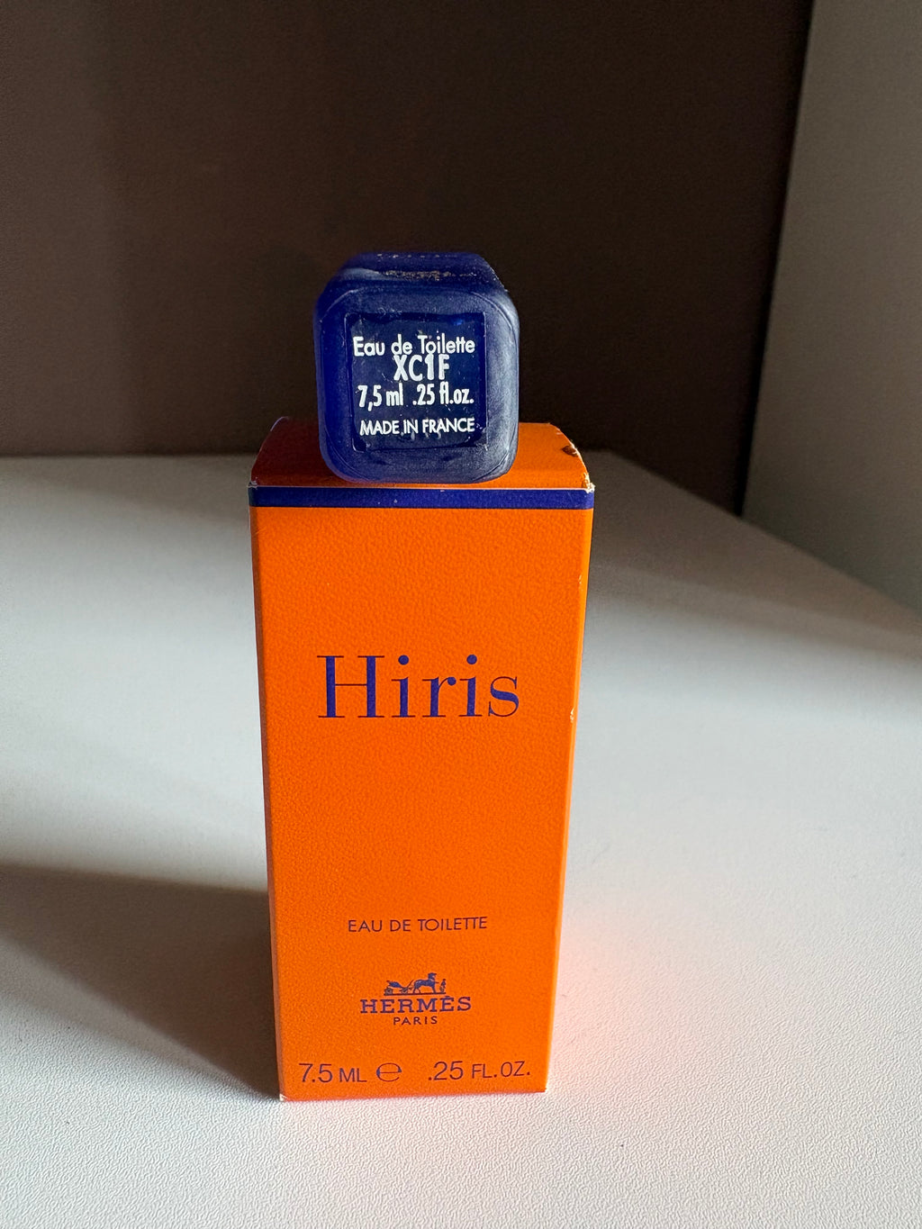 Vintage Hermès Hiris 7.5ml Eau de Toilette – “Not for Sale” Boxed Sample