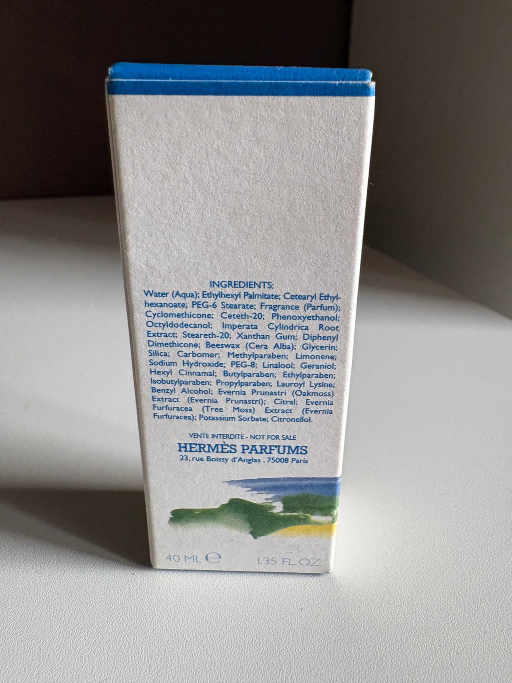 Vintage Hermès Un Jardin en Méditerranée Body Lotion 40ml – Not for Sale
