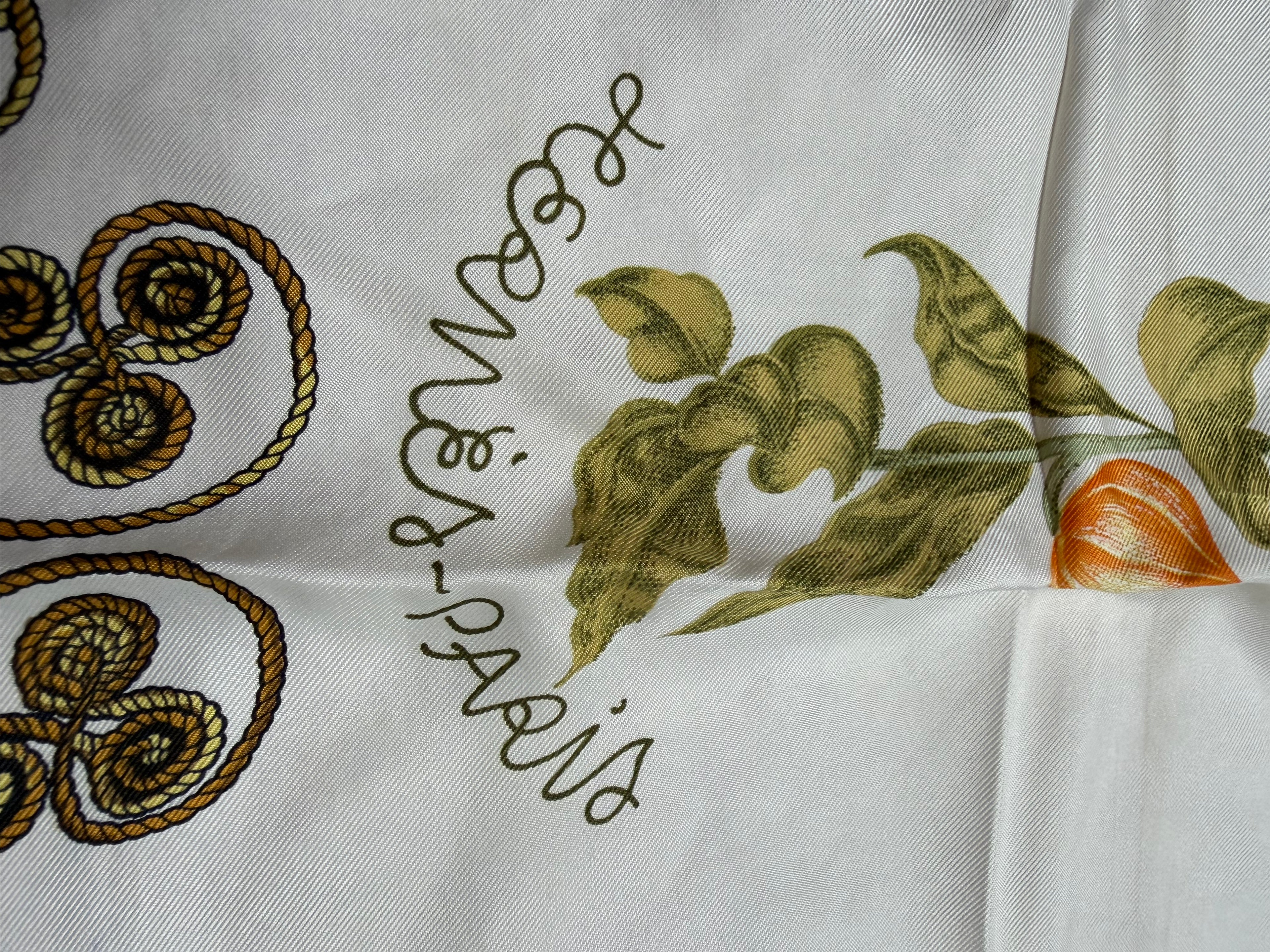 Hermès Arabesques Silk Scarf 90