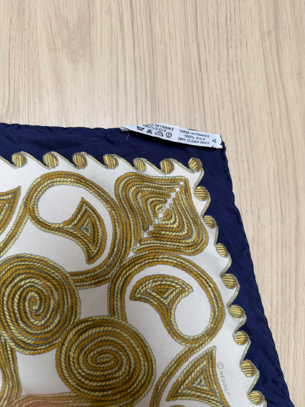 Hermès Arabesques Silk Scarf 90