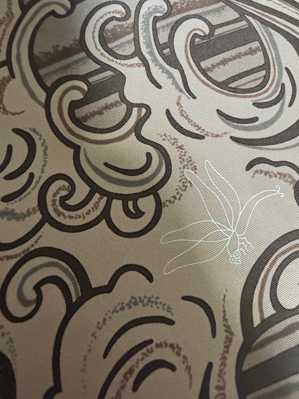 Hermès À Contre-Courant Silk Scarf 90