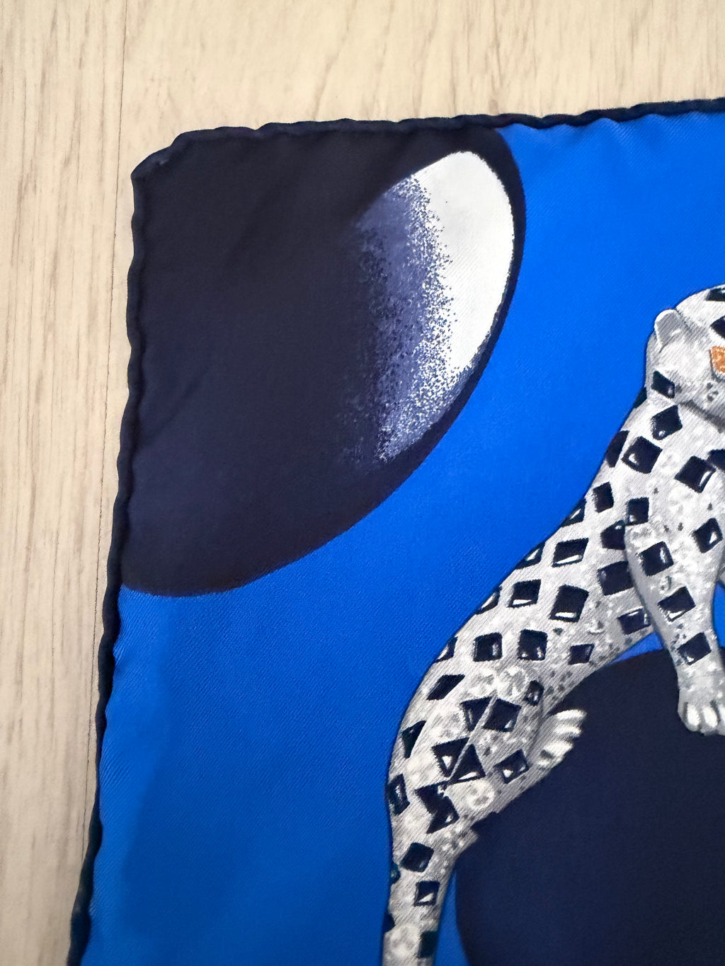 Cartier Paris Panthère Silk Scarf 90