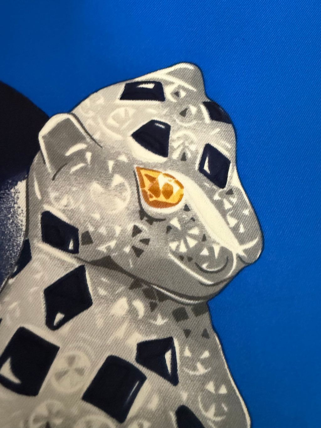 Cartier Paris Panthère Silk Scarf 90