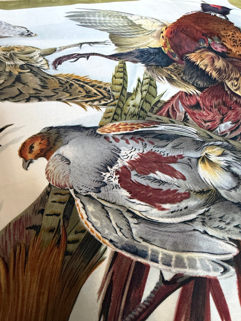 Hermès Gibiers Silk Scarf 90